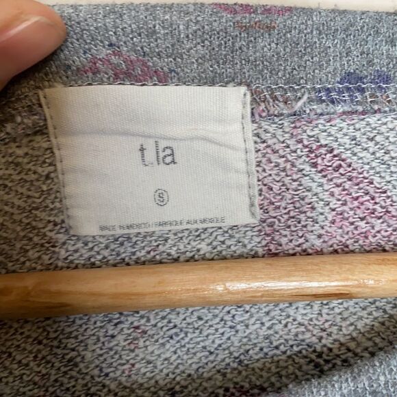 Anthropologie T.la Floral Crewneck Sweatshirt - Picture 3 of 5